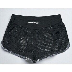 Champion Shorts Women’s XXL Black Mesh Running 2” Inseam Athletic Gym Retro